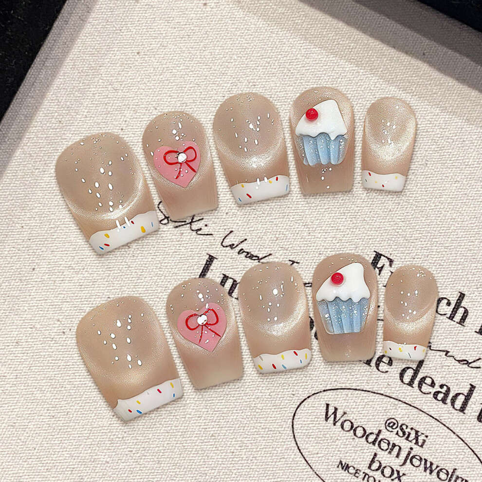 Reach-Tools (L) Cat Eye Press On Nails - Durable & Stylish