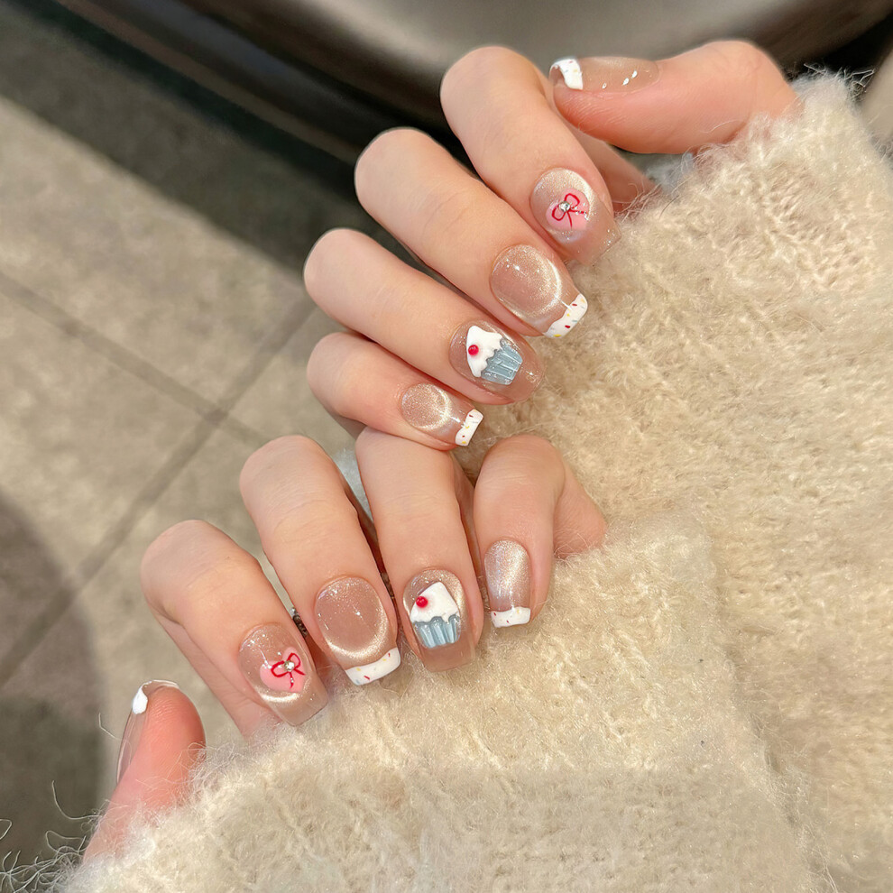 Reach-Tools (Xs) Cat Eye Press On Nails - Durable & Stylish