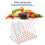 Iron Kitchen Dishes Rack Storage Shelf 25x18x18cm 1
