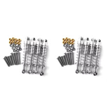 RC Car Shock Absorber 8PCS for WPL C14 C24 MN D90 D99S, Durable Suspension Damper Upgrade Parts