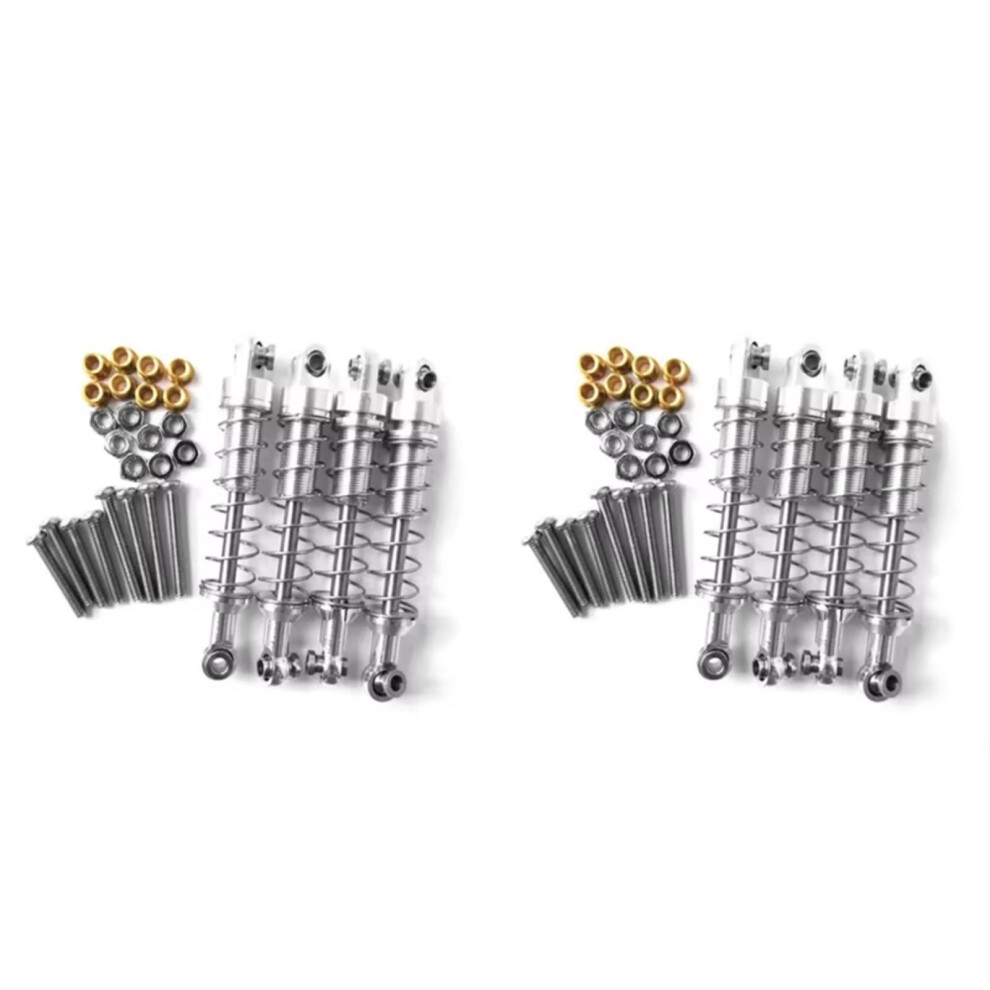 Rc Car Shock Absorber 8Pcs For Wpl C14 C24 Mn D90 D99s, Durable Suspension Damper Upgrade Parts 9092120073324