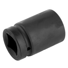 H36 1 Zoll Pneumatikstecknuss 80 mm schwarz Vierkant/Sechskant