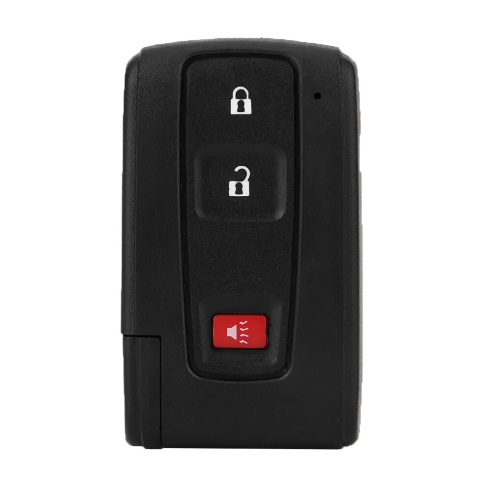 3-Button Remote Key Shell Fit For Toyota Prius 2004-2009 Black 8741389441771