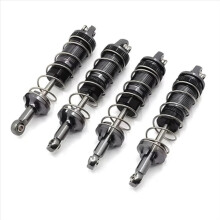 1/12 Scale Metal Oil Filled Shock Absorbers for MN86 MN128 RC Car, 4Pcs Durable Upgrade Parts for Enhanced Offroad Stability