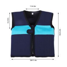 Kinder Blau M Schwimmanzug mit Auftrieb 134-150g 1-6 Jahre