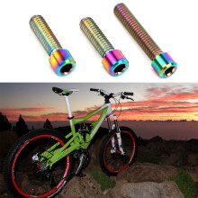 3 pcs Titanium Alloy Rear Dial Screws Set for Road Bike Handlebar Accessories