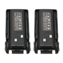 2 Stück 7,4V 4200mAh Lithium-Ionen-Akkus für UV-Serie Walkie Talkies