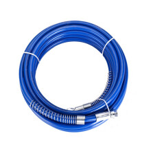 High Pressure Airless Paint Hose 15m 1/4" Blue 3300PSI
