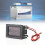 DC-Digital-Voltmeter 12-72V Rot 4,731,8 cm 5–15 mA 1