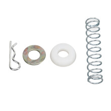 Kit di rondelle a molla in metallo/plastica per auto dal 1967 al 1987, 2 3/4 pollici x 5/8 pollici