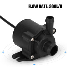 Mikro DC Wasserpumpe 12V 300L/H 5.5x5x5cm 4Pin