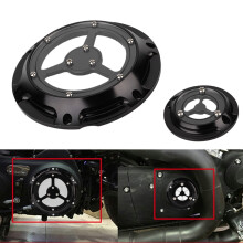 Timer Derby Cover Set für Harley XL XR 883 1200
