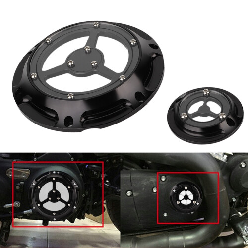 Timer Derby Cover Set für Harley XL XR 883 1200