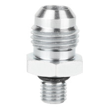6AN x 5/16-24 O-Ring Rücklauf-Port-Fitting - Silber