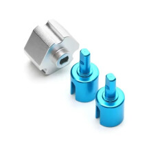 TT01 Aluminum Differential Lock Cup for Tamiya 1/10 RC Car, Enhanced Torque Transfer, Durable Build