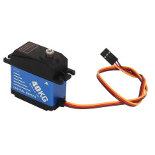 40 kg wasserdichter digitaler RC-Servo 54x46,5x20,5 mm Blau