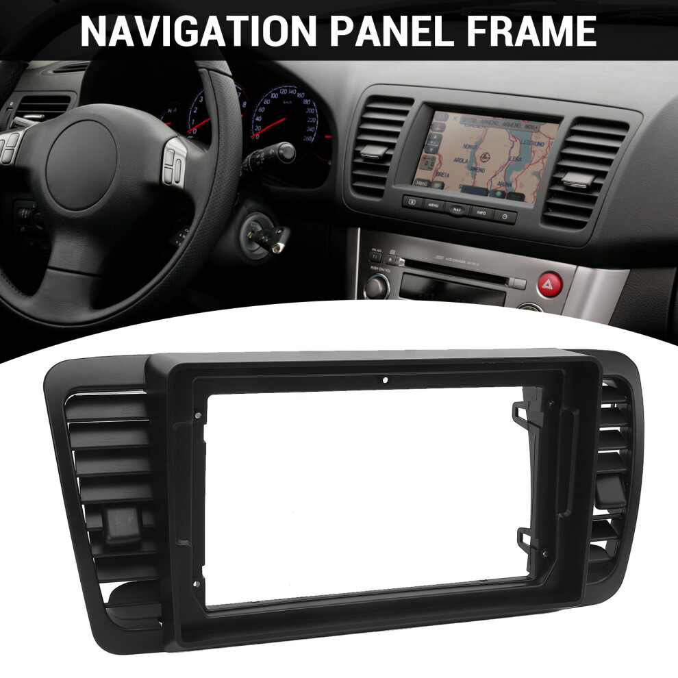 Legacy Lhd Radio Fascia Frame 2003-2009 9In 7806371618126