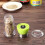 Adjustable Ceramic Rotor Pepper Grinder - Refillable Manual Spice Mill Shaker, Essential Kitchen Tools for Seasoning B 3