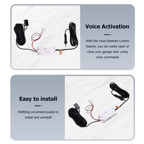 Garage Door Controller Wifi Controller  Door Controller  Opener Voice Remote Control EU Plug