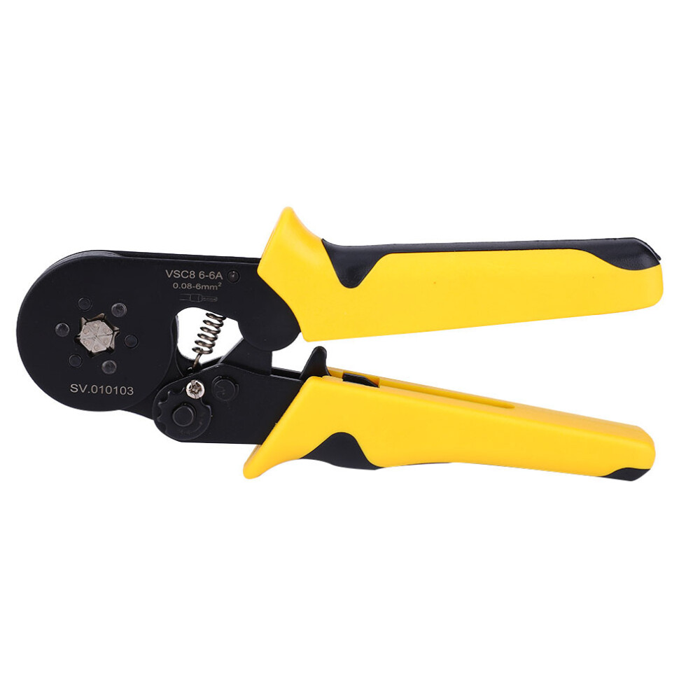 Durable Crimp Pliers for Terminals 0.08-6mm²