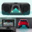 3 in 1 HD CCD Car Rear View Camera Parking  Detector Sensor LED Night Vision Waterproof Reverse Camera 2