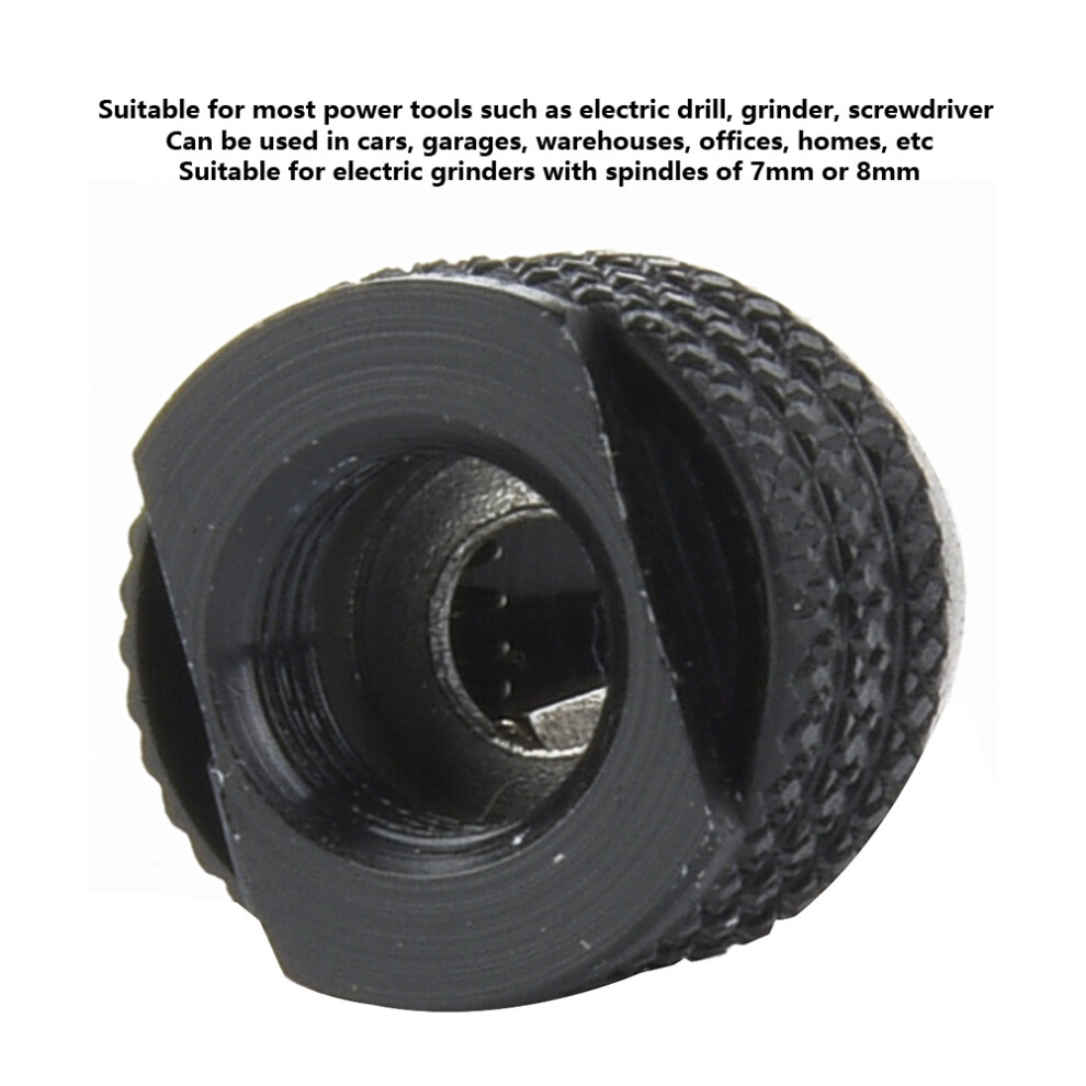 8Mm Short-Tail Three-Jaw Chuck Collet Adapter For Electric Drill & Grinder 7901389447048