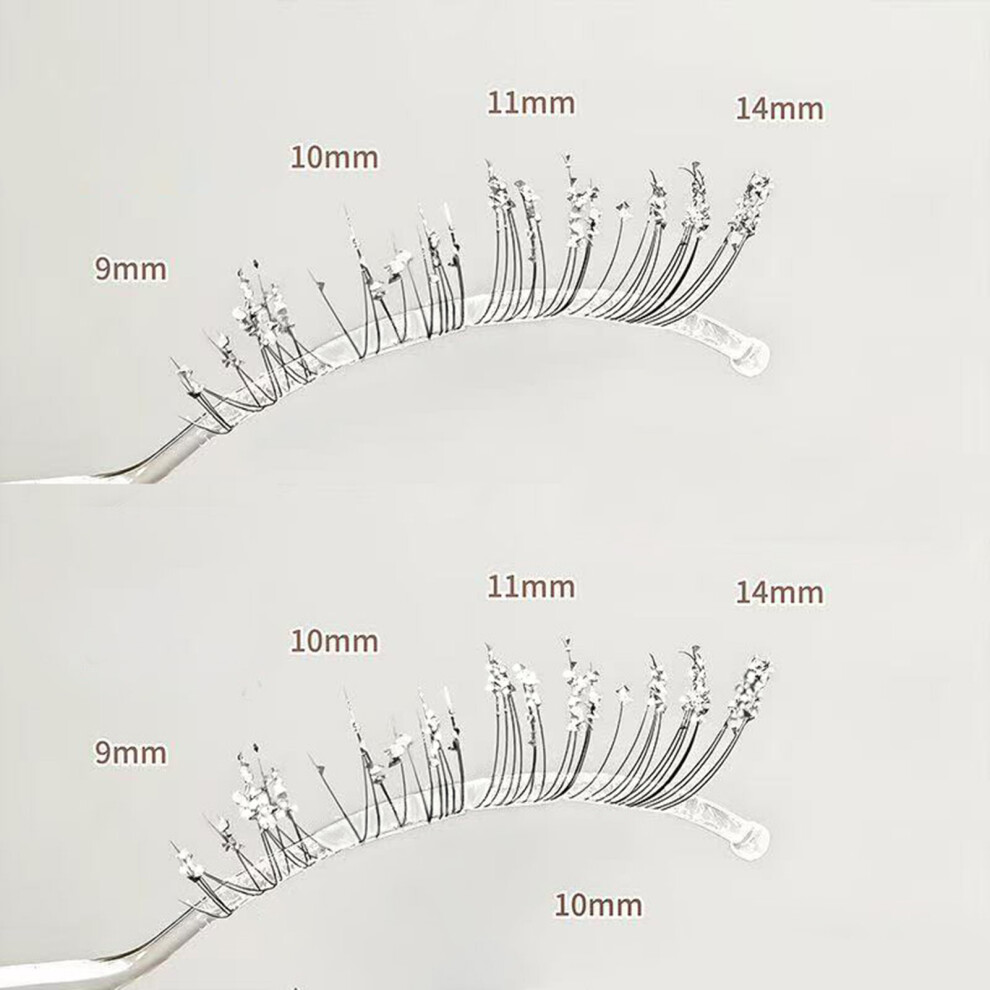 Creation-3C Rhinestone Elf Eyelashes - Party & Stage Makeup