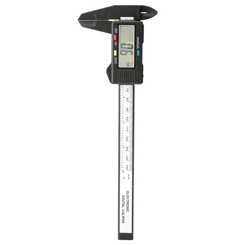 150 mm / 6 in Digitale LCD-Vernier-Schieblehre Schwarz 2