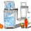 Ice Crusher Manuelle Ice Crusher Machine1.25L EismüHle Ice- Drinks Chopper,Haushaltsbedarf,Sommerbedarf 3