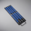 (Blue) 80pcs Socket Organizer for 1/4-1/2\" Sockets, Durable Plastic 8