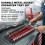 (Red) 80pcs Socket Organizer for 1/4-1/2\" Sockets, Durable Plastic 6