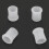 100pcs Disposable Rubber Pipe Tips for Cigarette Pipes – Black/White, Small & Big 3