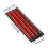 (Red) 80pcs Socket Organizer for 1/4-1/2\" Sockets, Durable Plastic 8