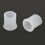100pcs Disposable Rubber Pipe Tips for Cigarette Pipes – Black/White, Small & Big 6