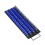 (Blue) 80pcs Socket Organizer for 1/4-1/2\" Sockets, Durable Plastic 11