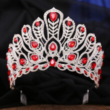 (3) Rhinestone Princess Crown for Wedding & Cosplay