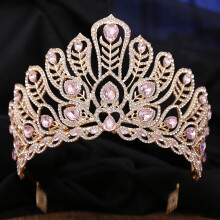 (6) Rhinestone Princess Crown for Wedding & Cosplay