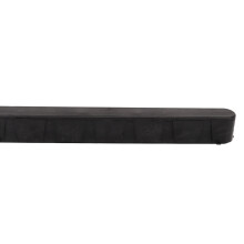 Einzel-Fin-Box für Surfbrett 10,5 Zoll Schwarzer PVC-Kanal Surfing Plug