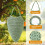 (Bean Green) Beehive Decor Outdoor Wasp Deterrent 7