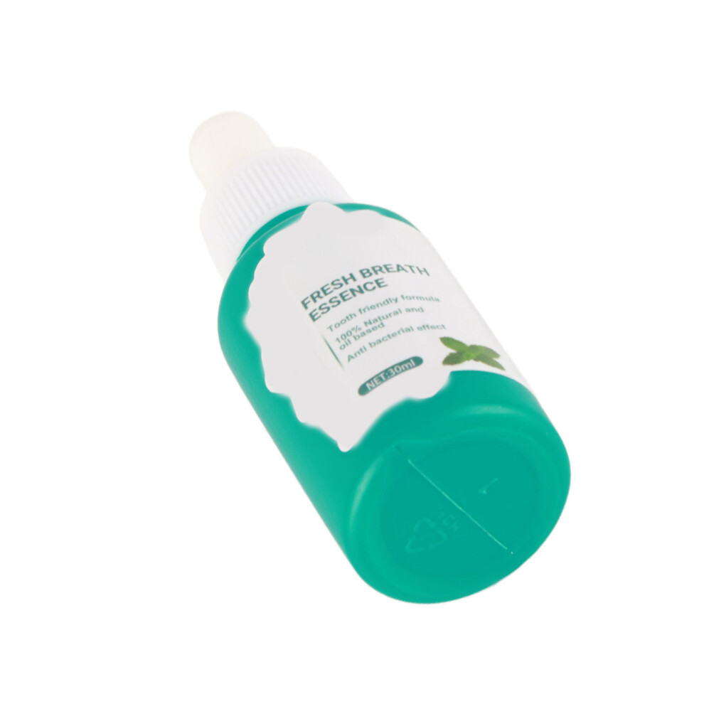 2pcs Mint Herbal Bad Breath Eliminating Serum 30ml Portable Odor Remover