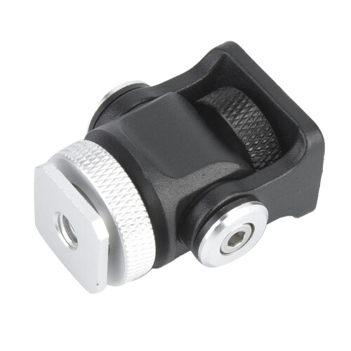 Mini-Blitzschuh-Halterung 3 kg, 4  3,2  2,2 cm Silber/Schwarz 2