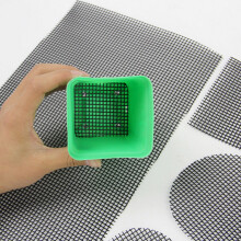 5PCS Plastic Flower Pot Hole Mesh Mats 30x10cm for Plant Drainage