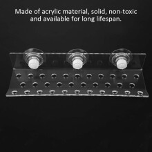 Acrylic Fish Tank Coral Rack Holder with Suckers 33.59.5cm