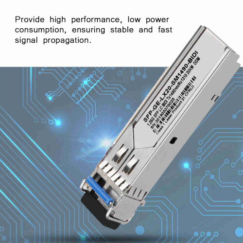 Gigabit SFP 20km Single Fibre BIDI Module