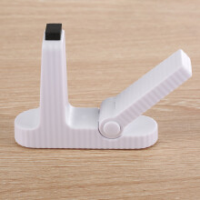 ABS Türstopper 9 x 8 x 2,5 cm Weiß Kindersicherheit