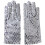 Women\'s Silver Glitter Gloves for Dance & Party 9