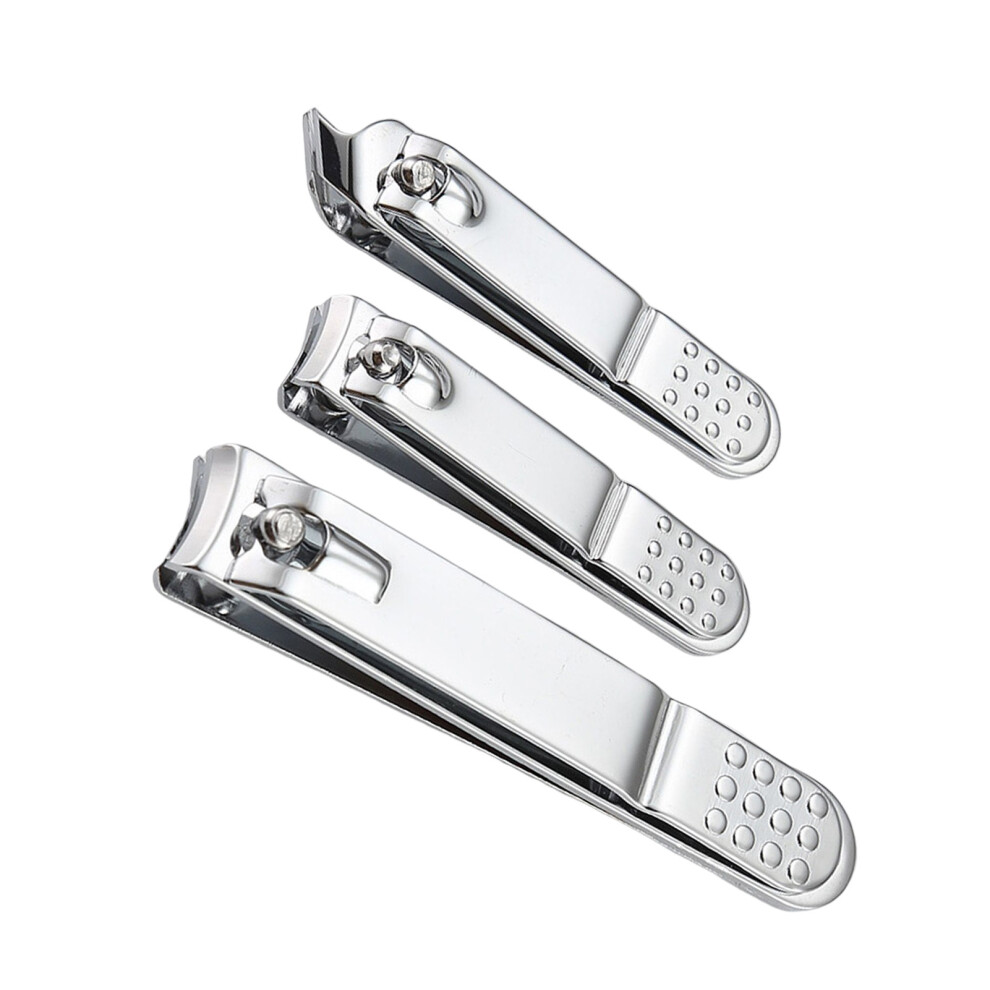 Roc-Electron (Rounded Tail) 3Pcs Sharp Nail Clippers For Thick Nails