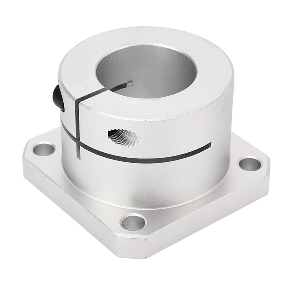 Square D40 Linear Bearing Block With Shaft Bracket, Gcr15 Steel 4371389452299