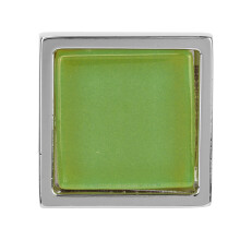 Quadratischer chromgrüner Schubladengriff 3,1 cm Schrank-Kleidergriff