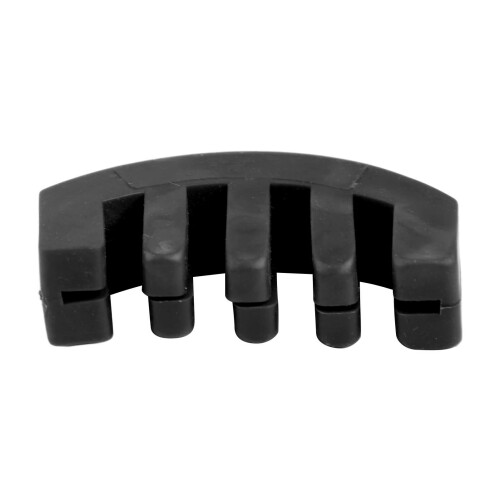 Violin Volume Mute Rubber Practice Tool for Beginners Black